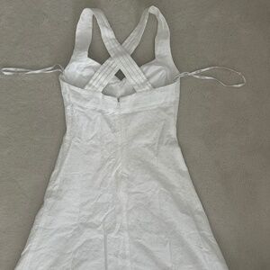 Ladies,  Calvin Klein, white cotton eyelet sundress
